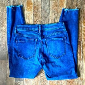 Old navy rockstar super skinny jeans ankle mid-rise